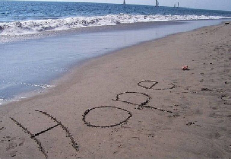 Hope in the Sand